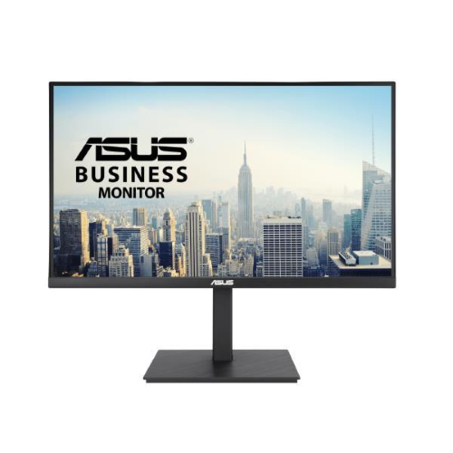 ASUS VA27ACFSN - Monitor a LED - 27" - 2560 x 1440 QHD @ 100 Hz - IPS - 350 cd/m² - 1300:1 - 5 ms - HDMI, DisplayPort, USB-C - altoparlanti - nero